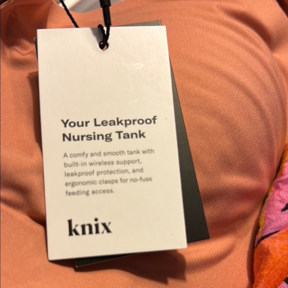 NWT Knix Pink Ginger Leakproof Nursing Tank Size Large - Picture 6 of 10